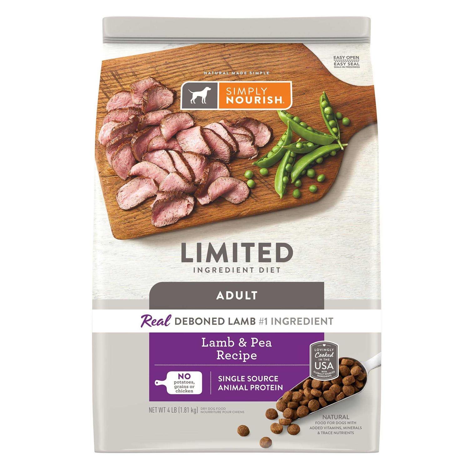 Simply Nourish Limited Ingredient Diet Adult Dry Dog Food - Healthber