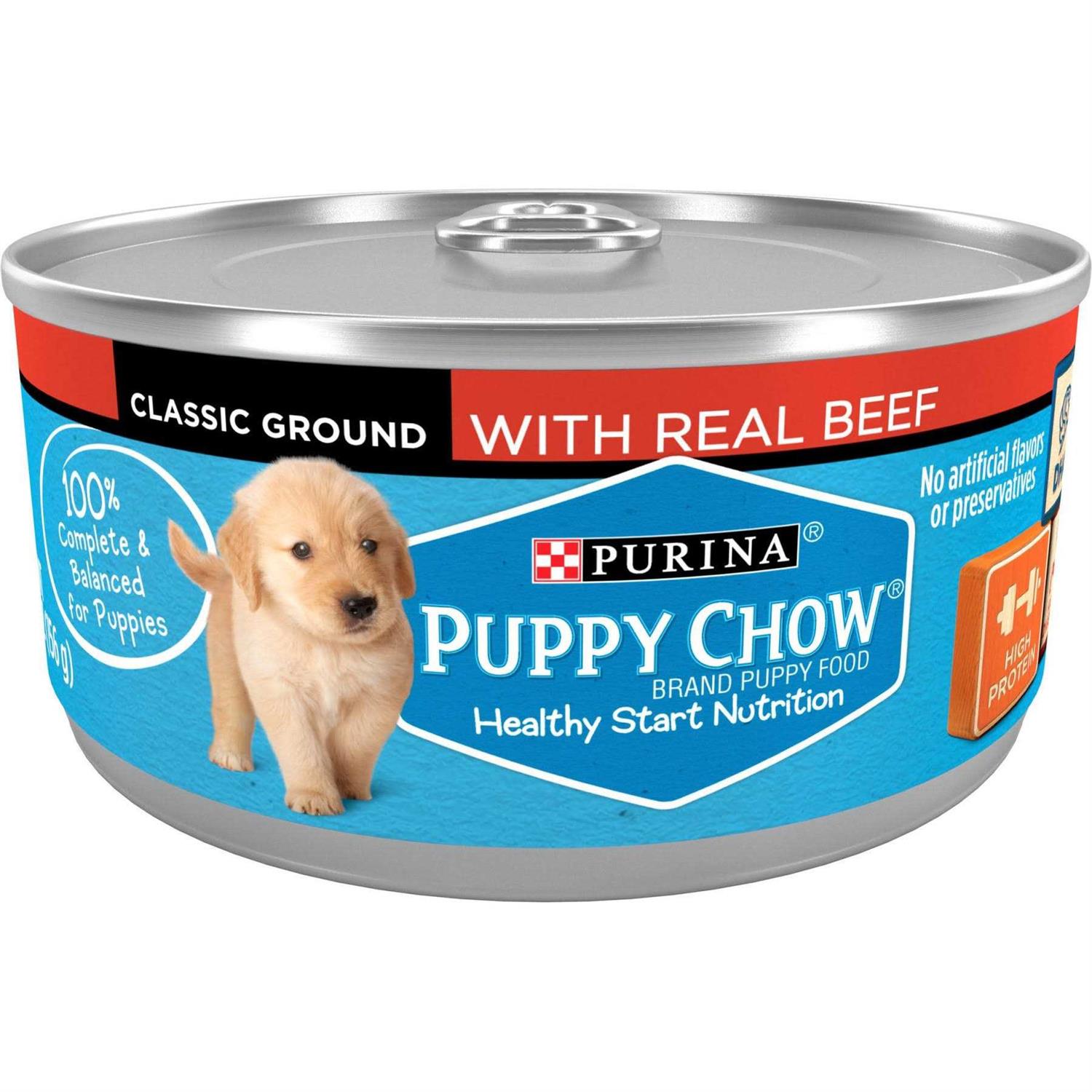 Puppy Chow Classic Ground Pate Wet Puppy Food - Healthber