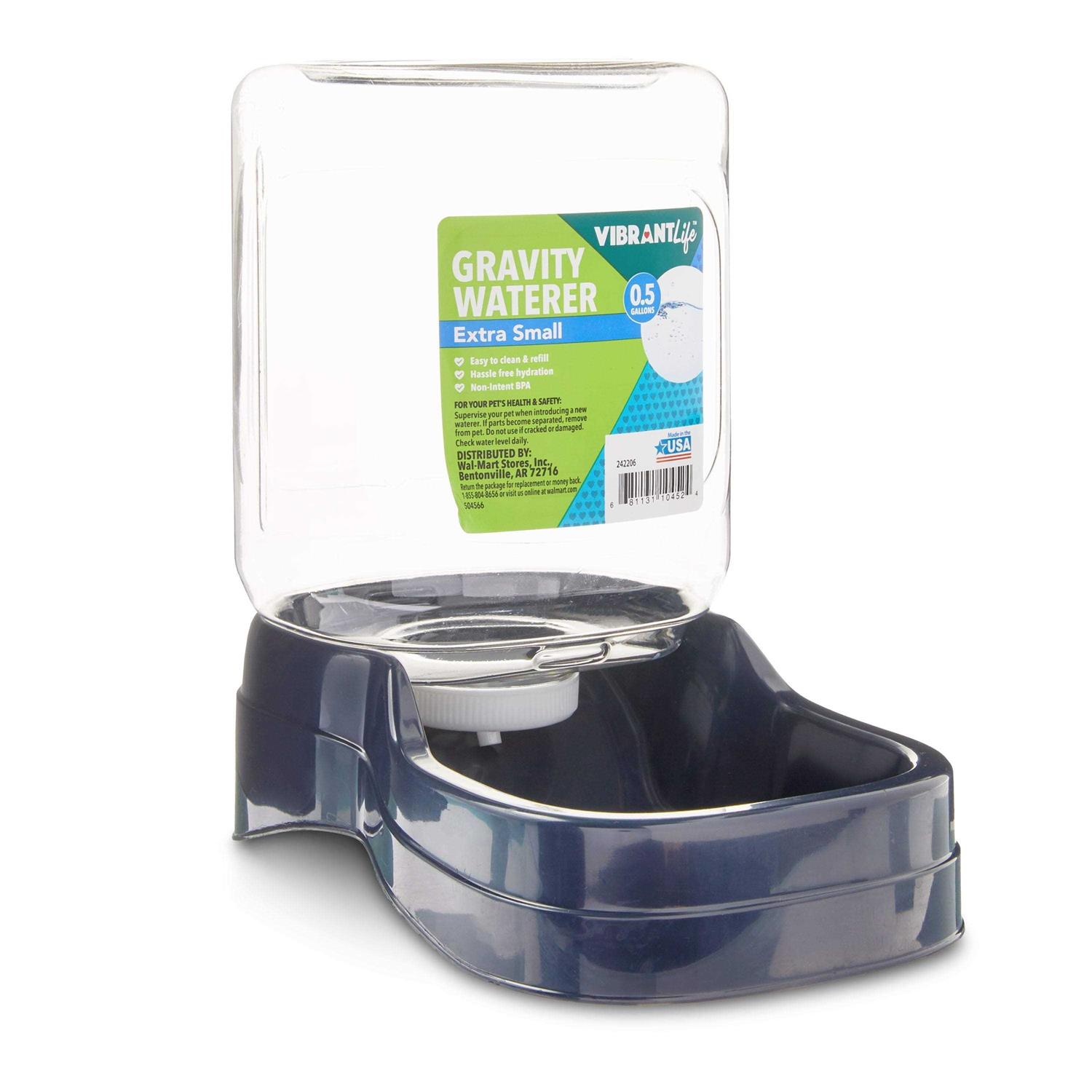 Vibrant Life Gravity Pet Waterer - Healthber