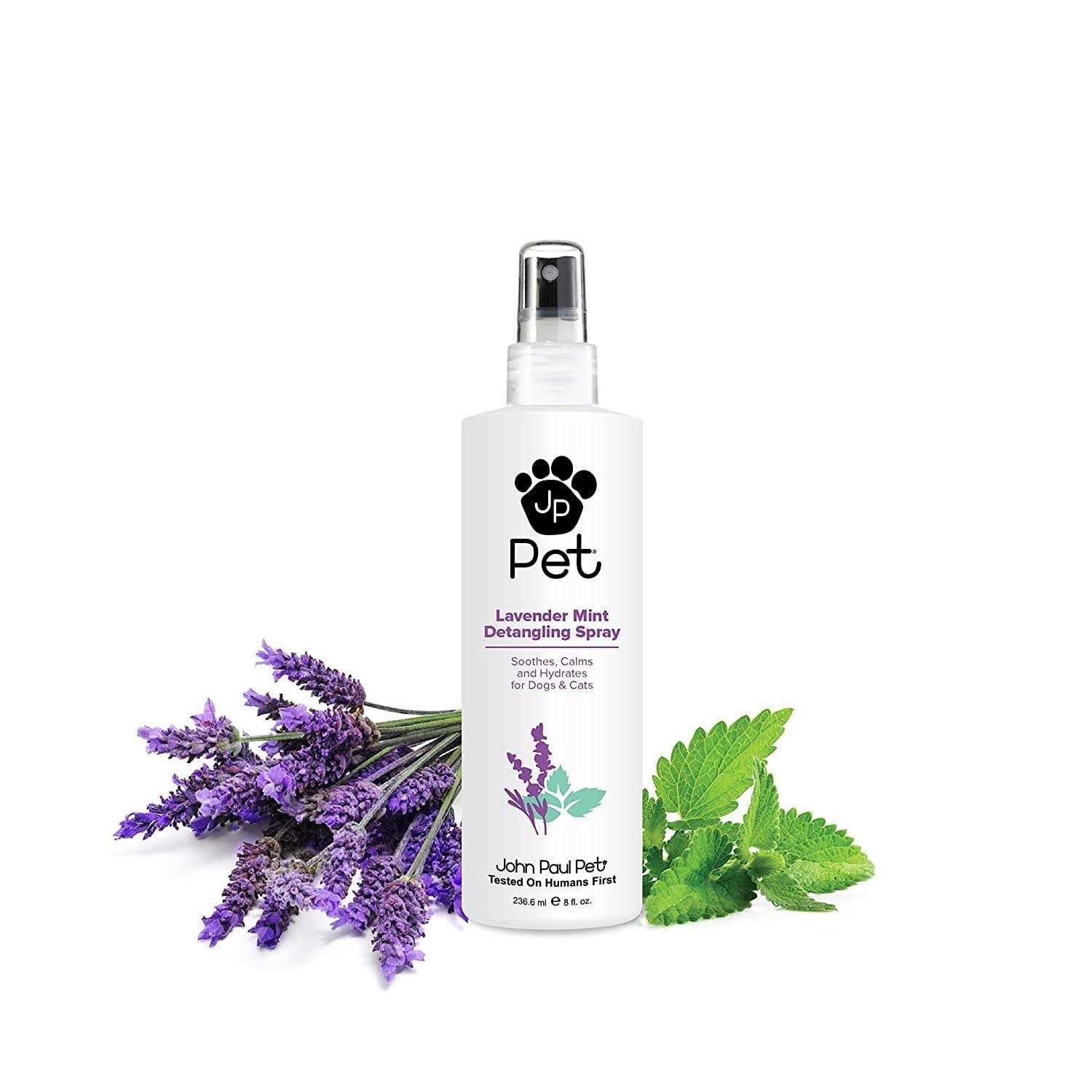 John Paul Pet Lavender Mint Detangling Spray - Healthber