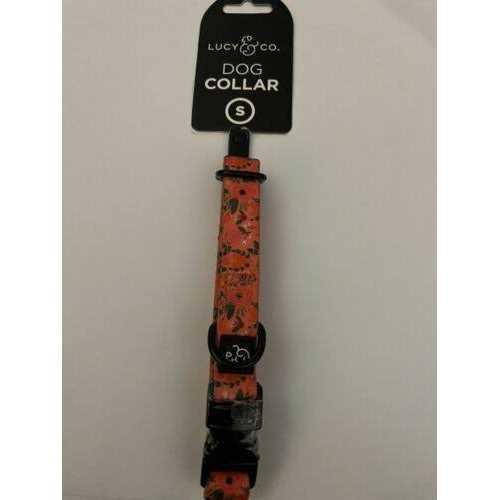 Lucy & Co. Posy Pink Dog Collar - Healthber