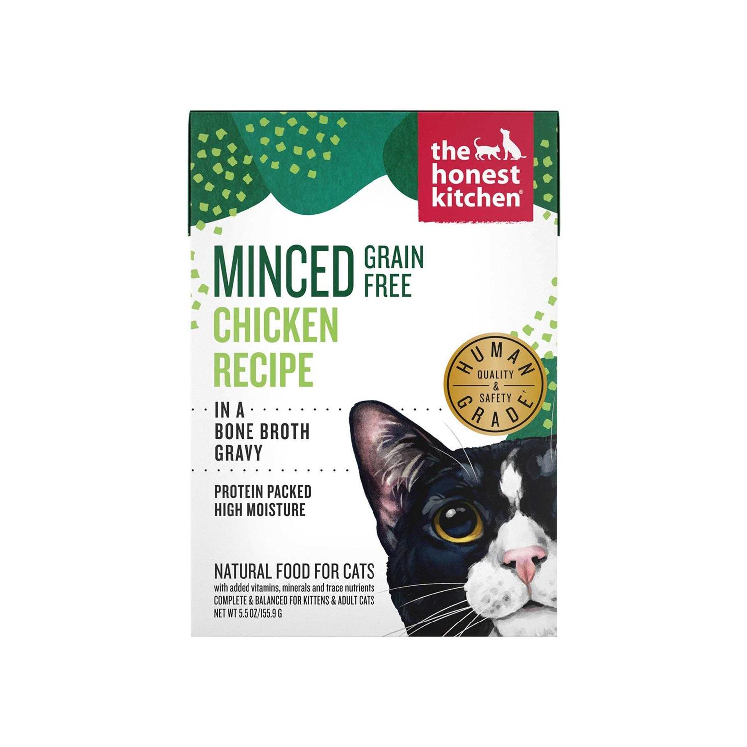 The Honest Kitchen Minced Chicken Wet Cat Food - Healthber