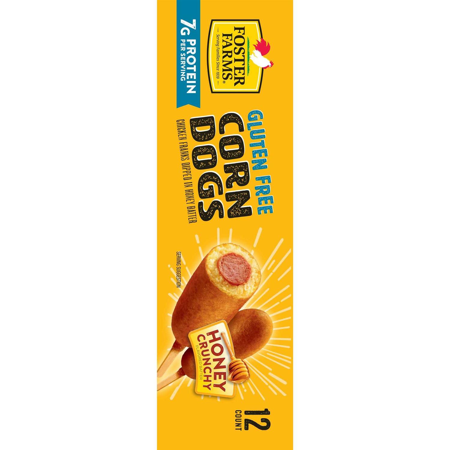 Foster Farms Corn Dogs Honey Crunchy Flavor - Healthber
