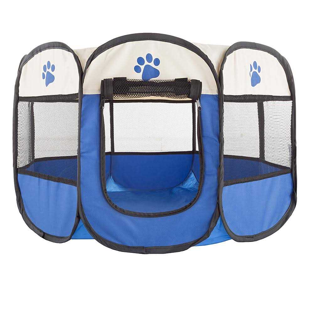 Pet Adobe Portable Pop-Up Pet Playpen - Healthber