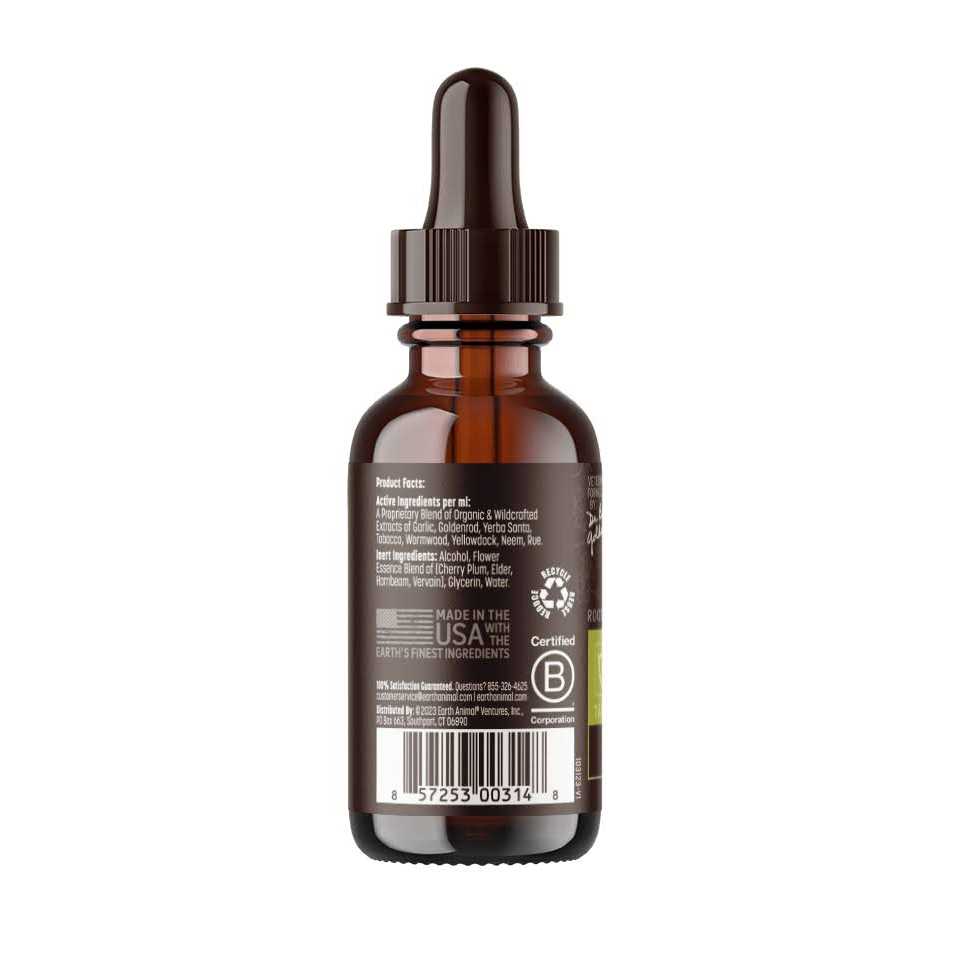Earth Animal Flea & Tick Herbal Drops - Healthber