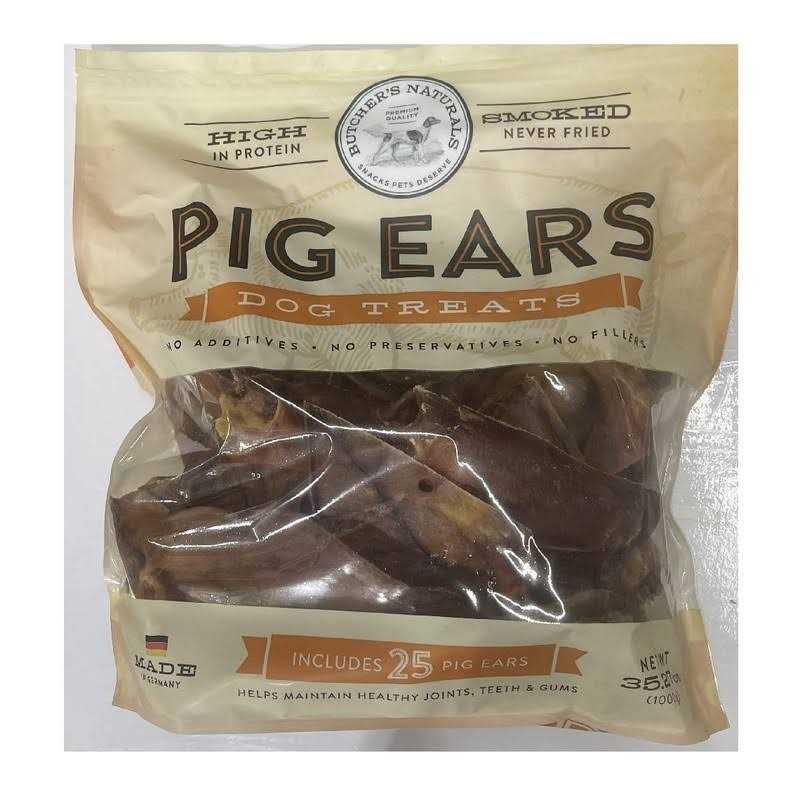 Butcher’s Natural Dog Treat Pig Ear - Healthber