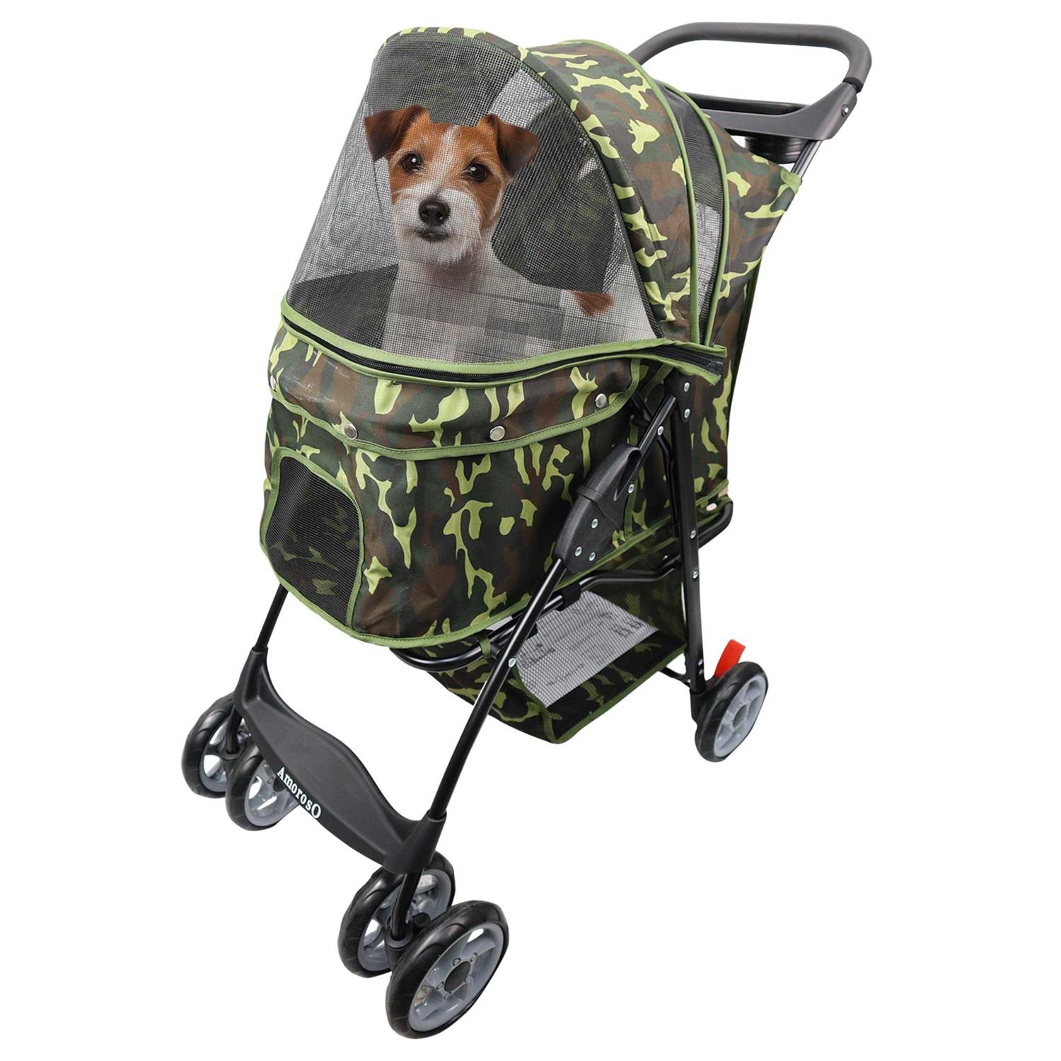 AmorosO Convenient Pet Stroller - Healthber