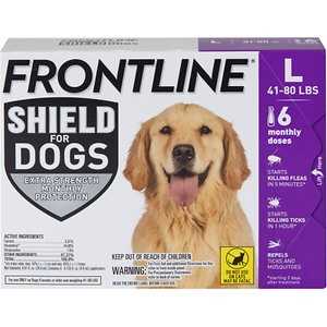 Frontline Shield for Dogs Flea & Tick Treatment - Healthber
