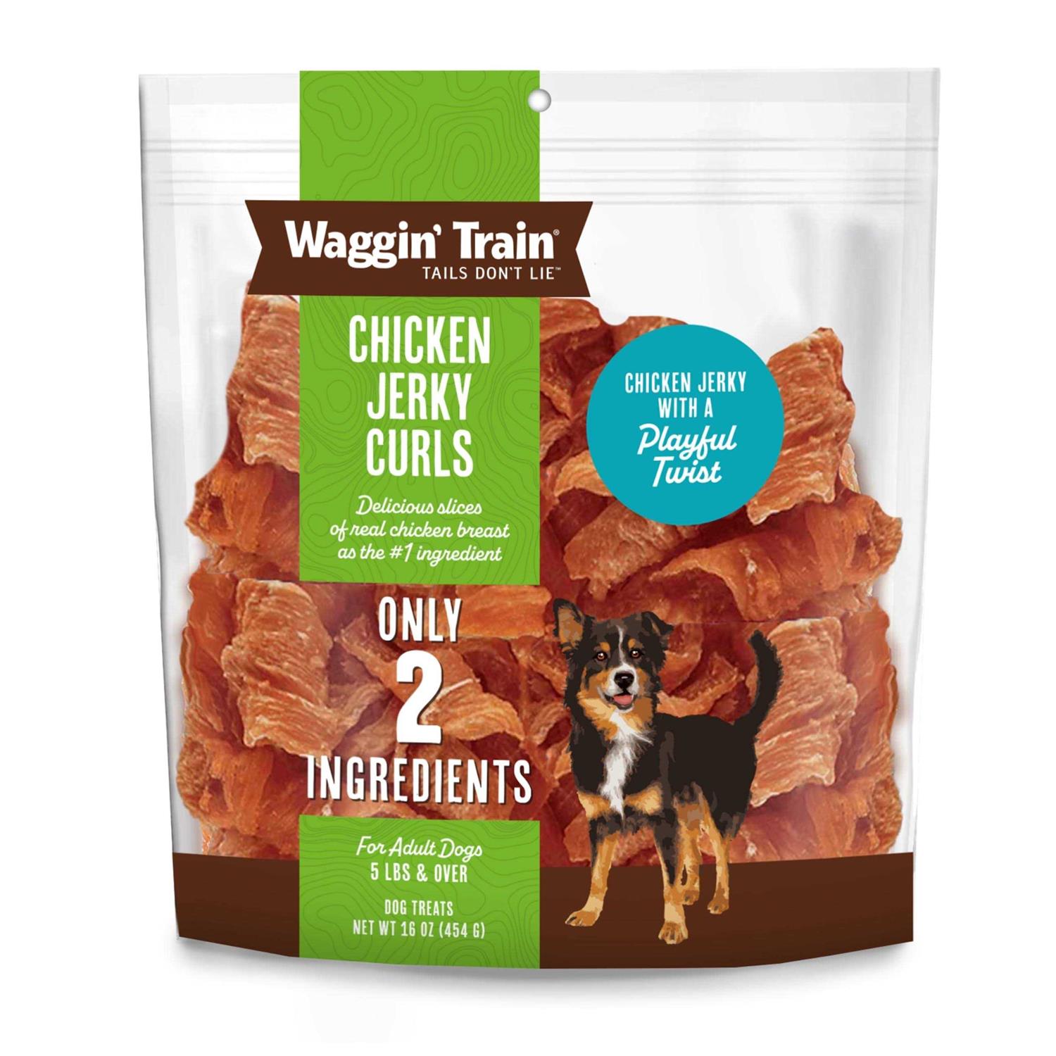 Waggin’ Train Chicken Jerky Curls Dog Treats - Healthber