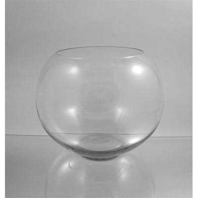 10 Bubble Bowl Glass Vase Clear - Healthber