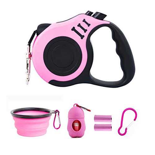 PETIMP Retractable Dog Leash Lightweight 16FT Leash - Healthber