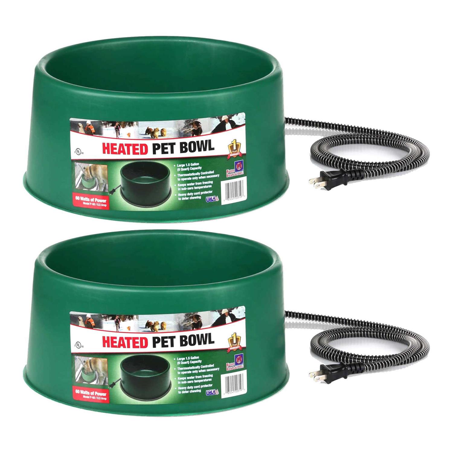 Farm Innovators Heated Pet Bowl - Healthber