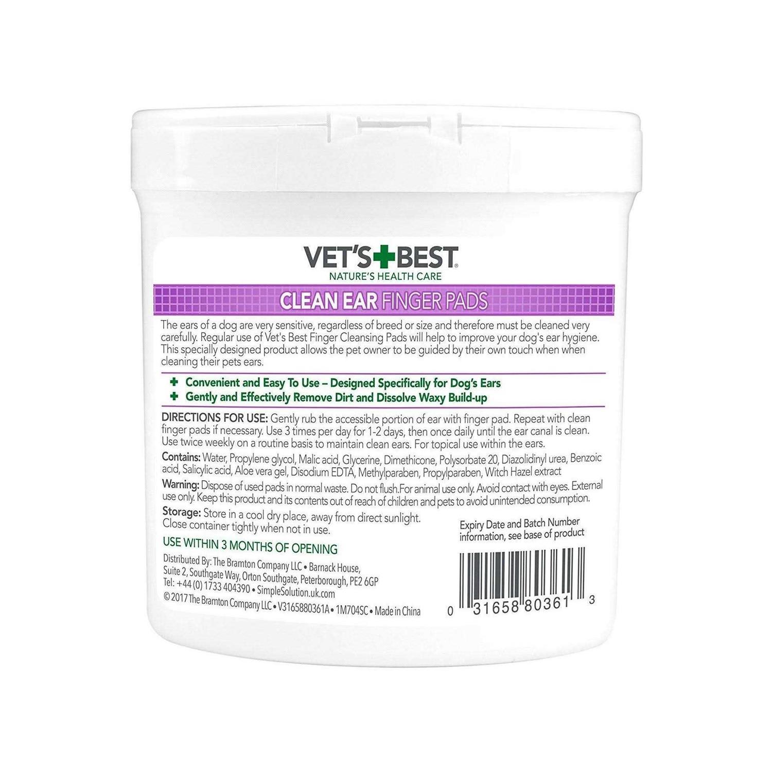 Vet’s Best Clean Teeth Finger Pads - Healthber