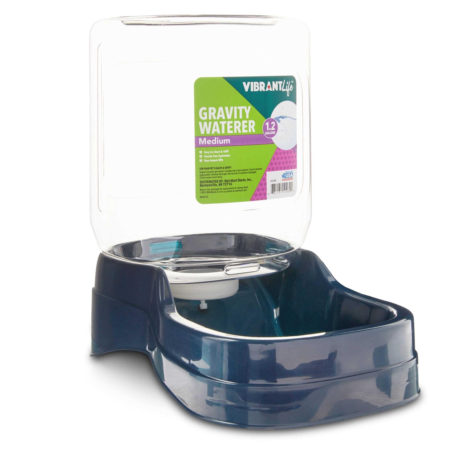 Vibrant Life Gravity Pet Waterer - Healthber