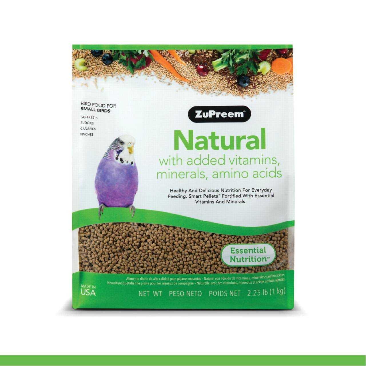 Zupreem Natural Bird Food - Healthber