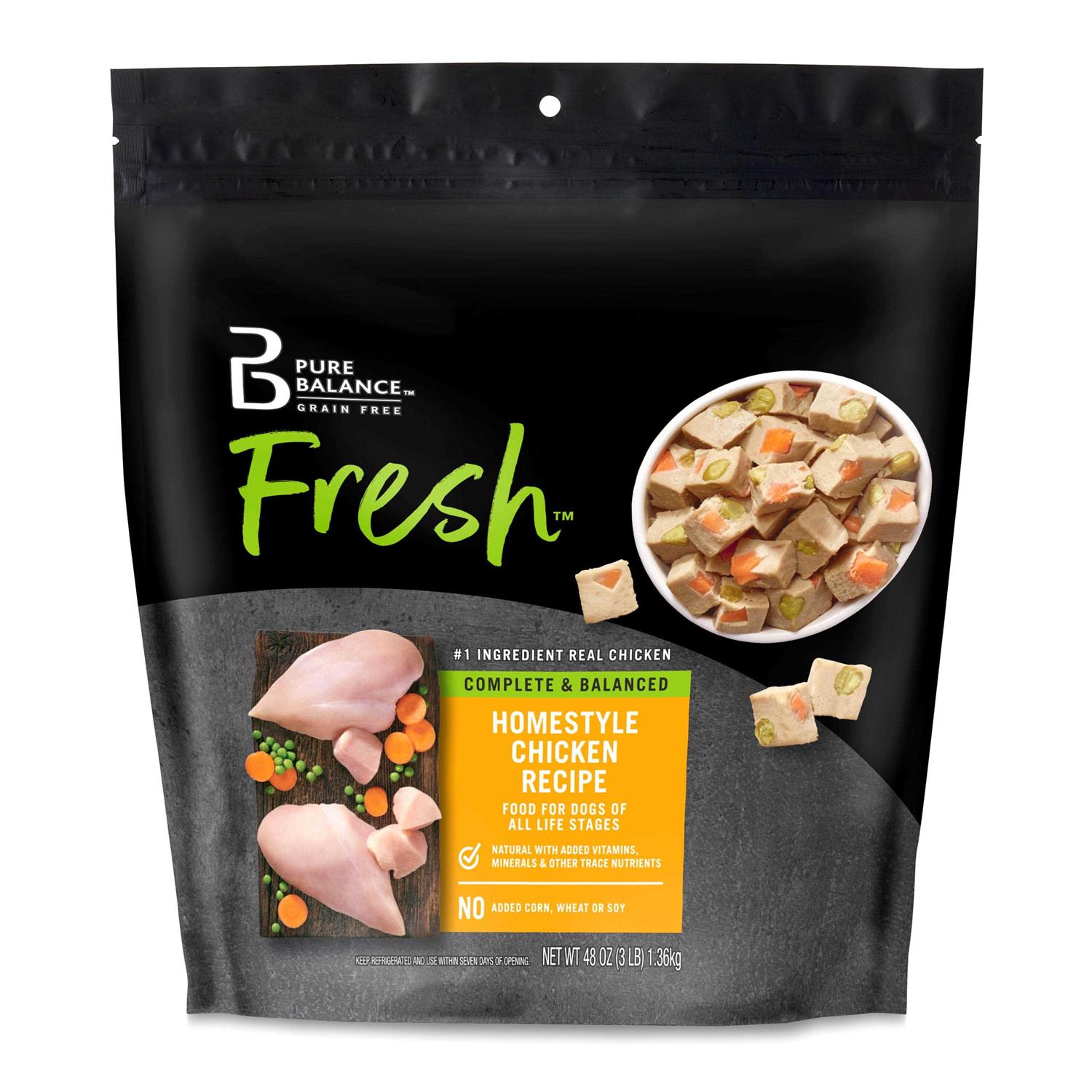 Pure Balance Fresh Grain Free Homestyle Chicken Recipe Dog Food - Healthber