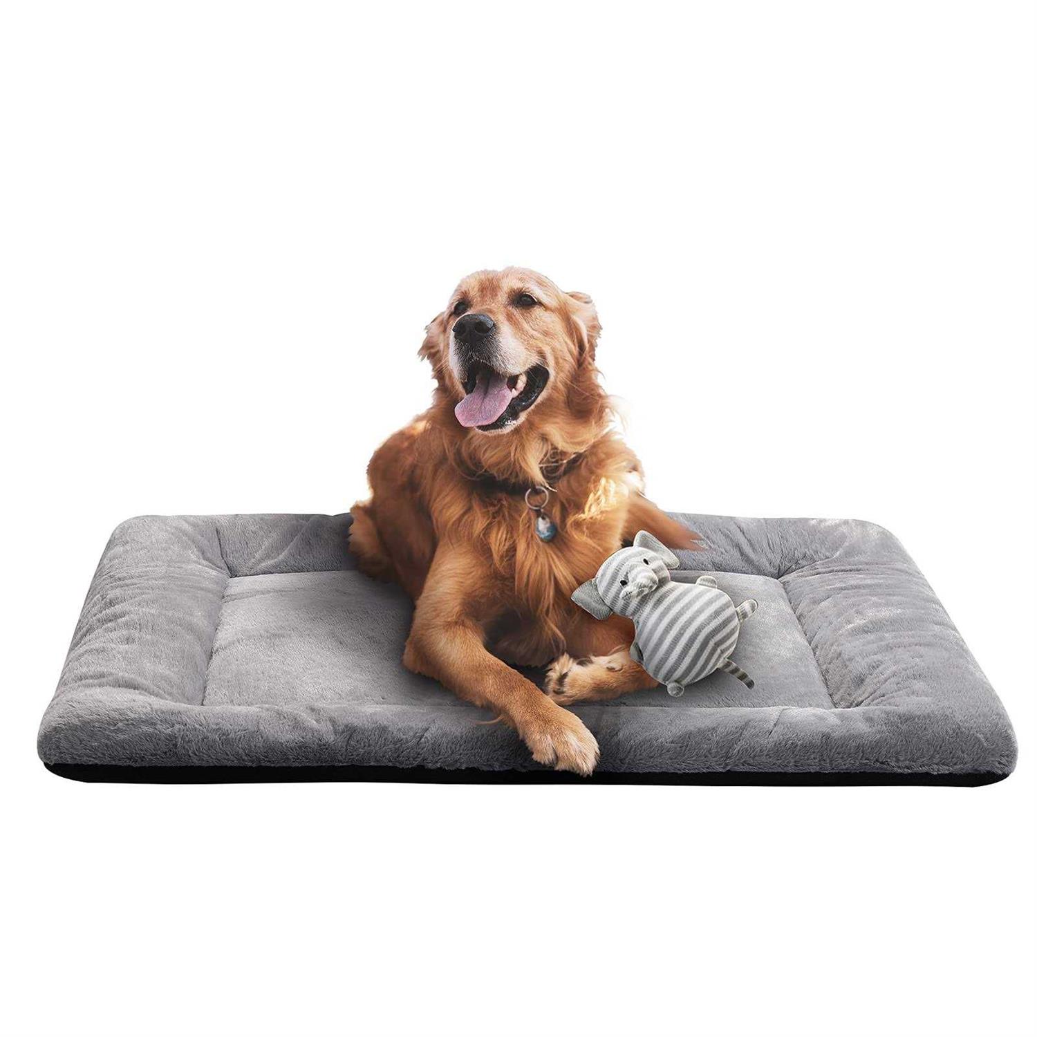 VERZEY Dog Beds Crate Pad Dogs Fit Metal Dog Crates,Ultra Soft Dog Crate Bed Washable & Anti-Slip Kennel Pad for Dogs Cozy Sleeping Mat - Healthber