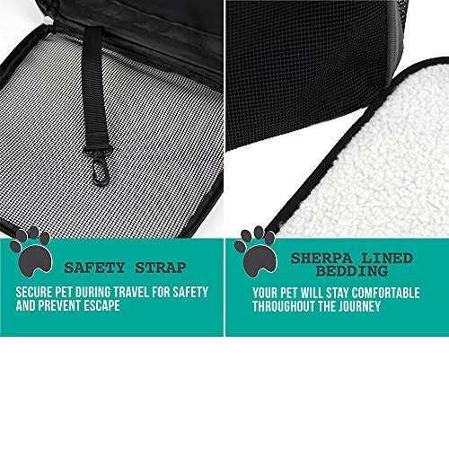 PetAmi Premium Pet Carrier Backpack for Small Cats and Dogs - Healthber