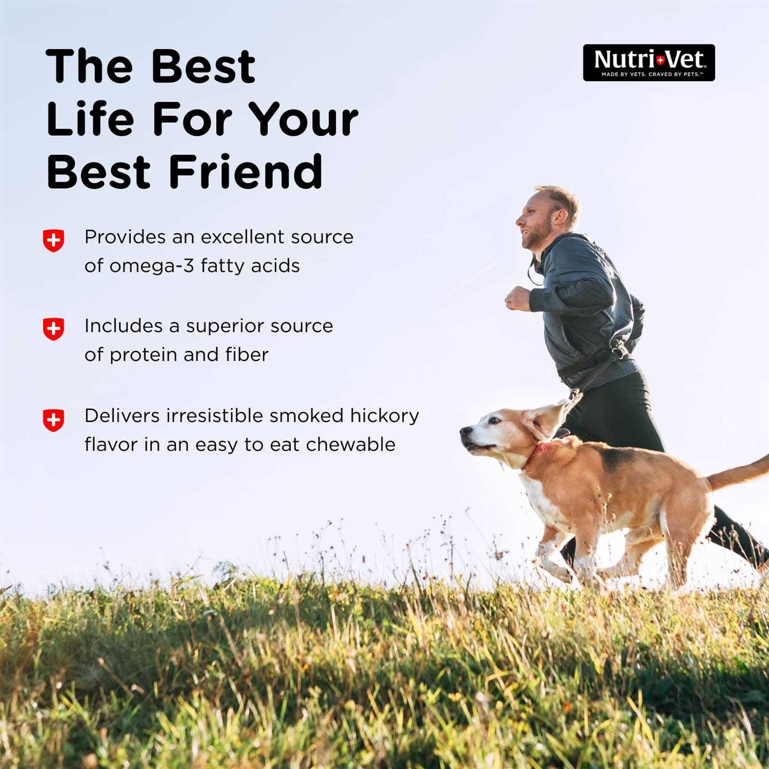 Nutri-Vet Shed Defense Soft Chews for Dogs - Healthber