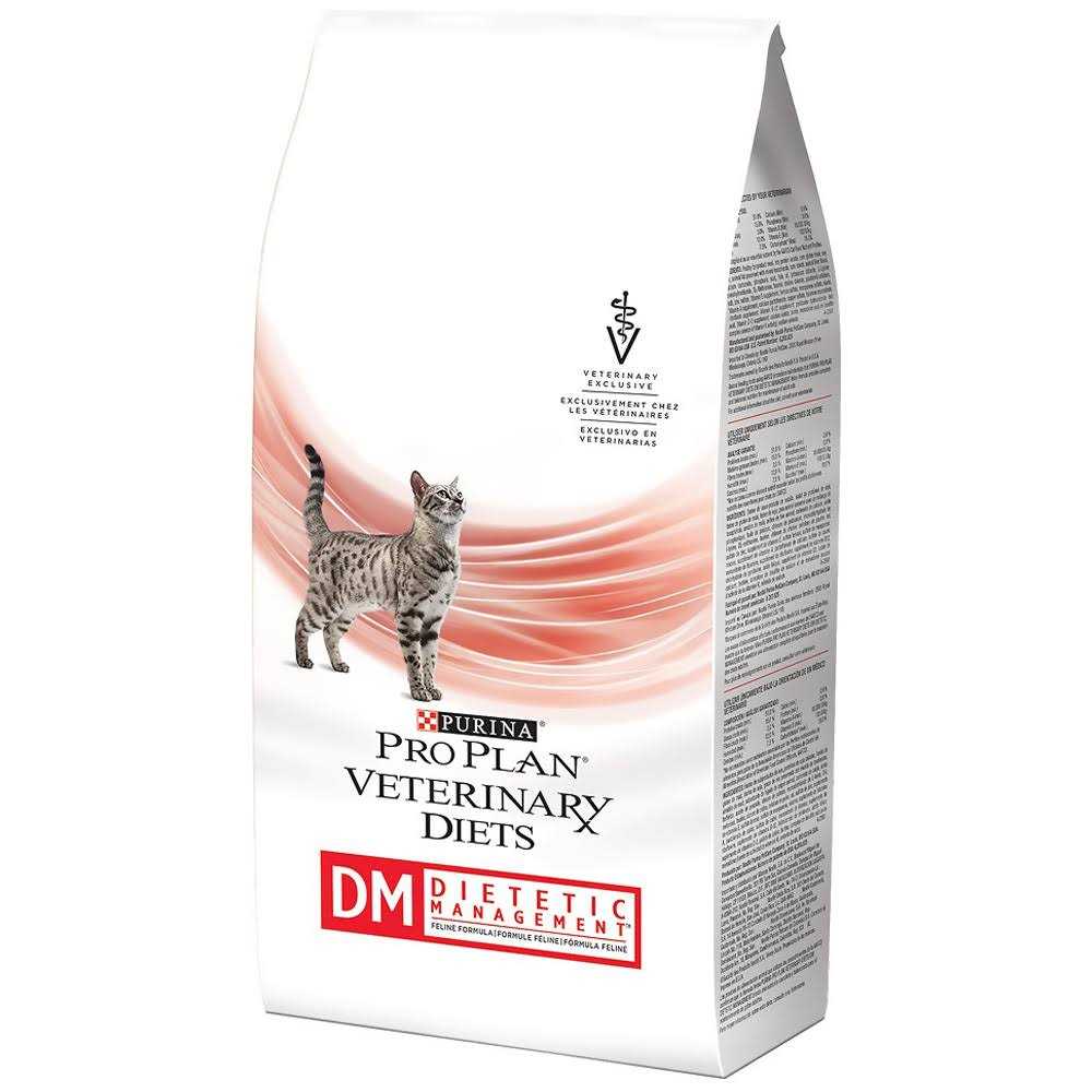 Purina Pro Plan Veterinary Diets DM Dietetic Management Feline Dry Food - Healthber