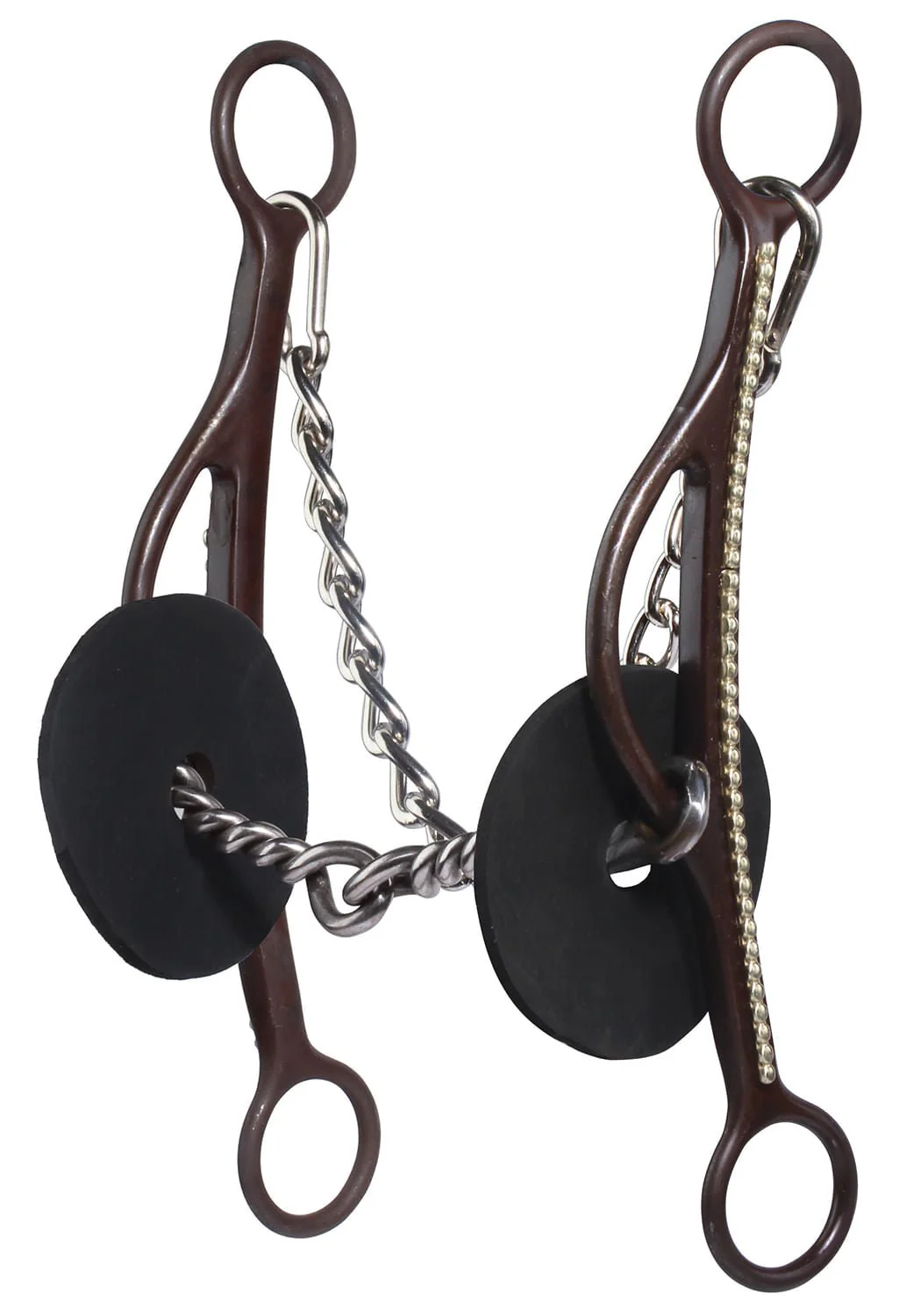 Brittany Pozzi Long Gag Twisted Wire Snaffle Bit - Healthber