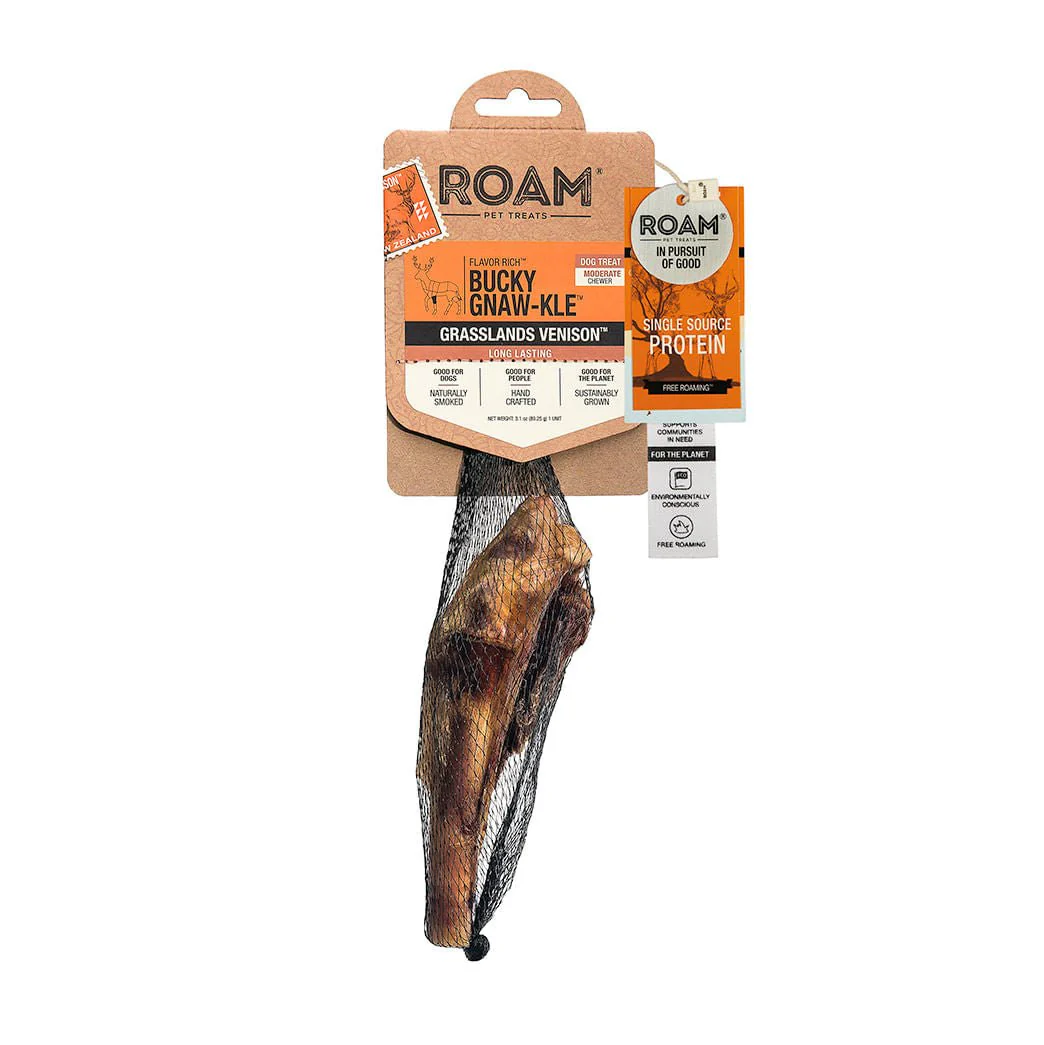 Roam Dog Treats Bucky Gnaw-kle - Healthber
