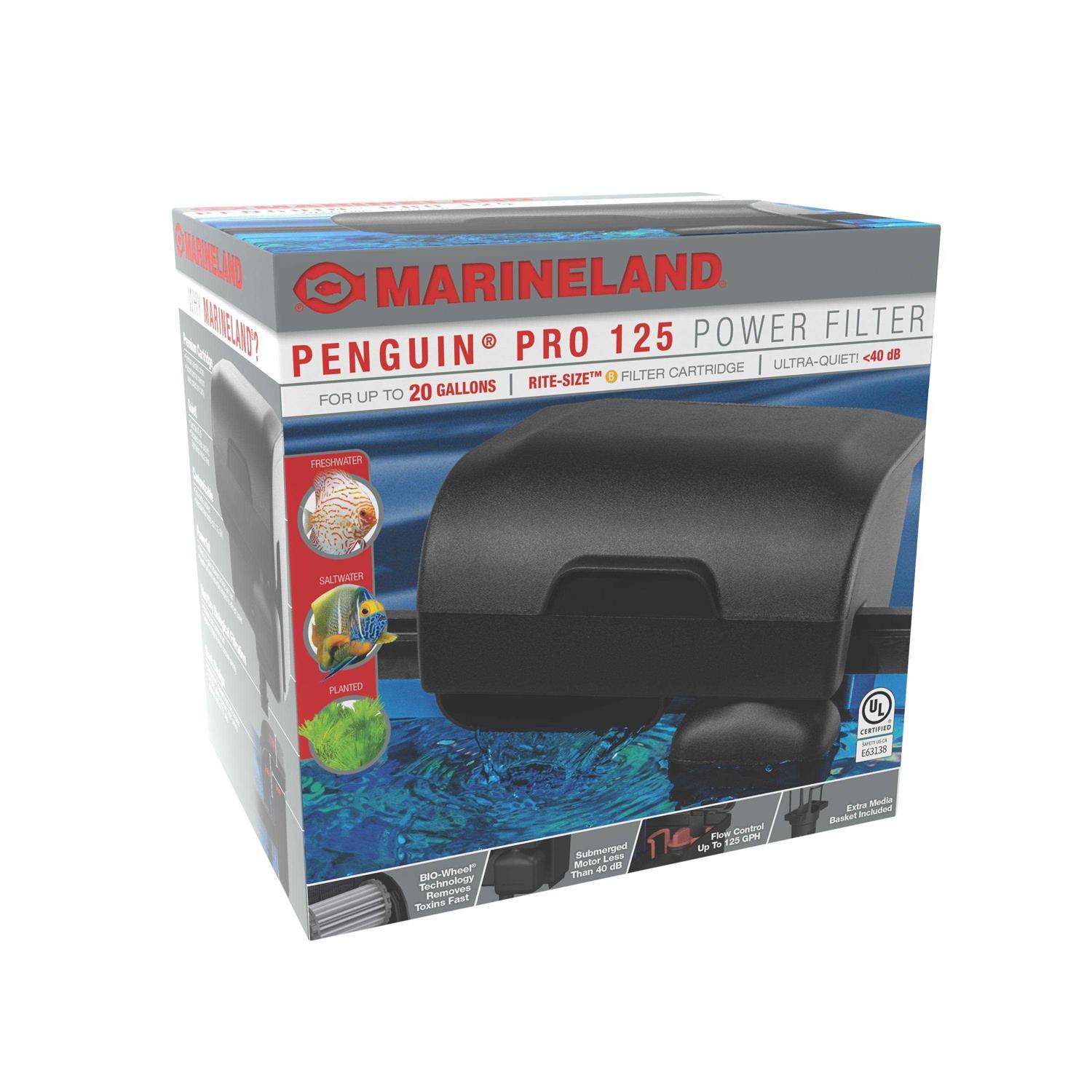 Marineland 125 Penguin Pro Power Filter - Healthber
