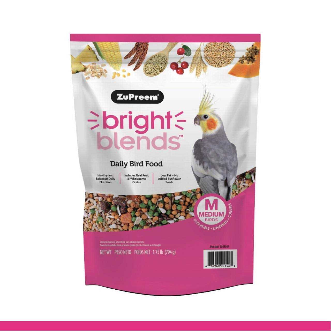Zupreem Bright Blends - Healthber