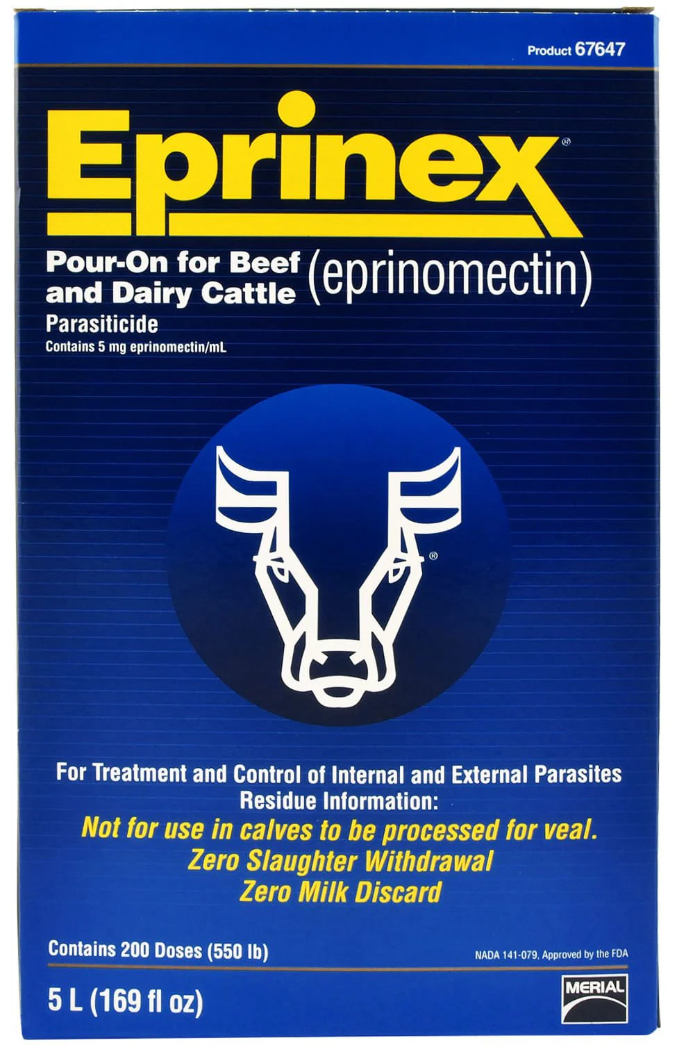 Eprinex Pour-On Cattle Wormer - Healthber