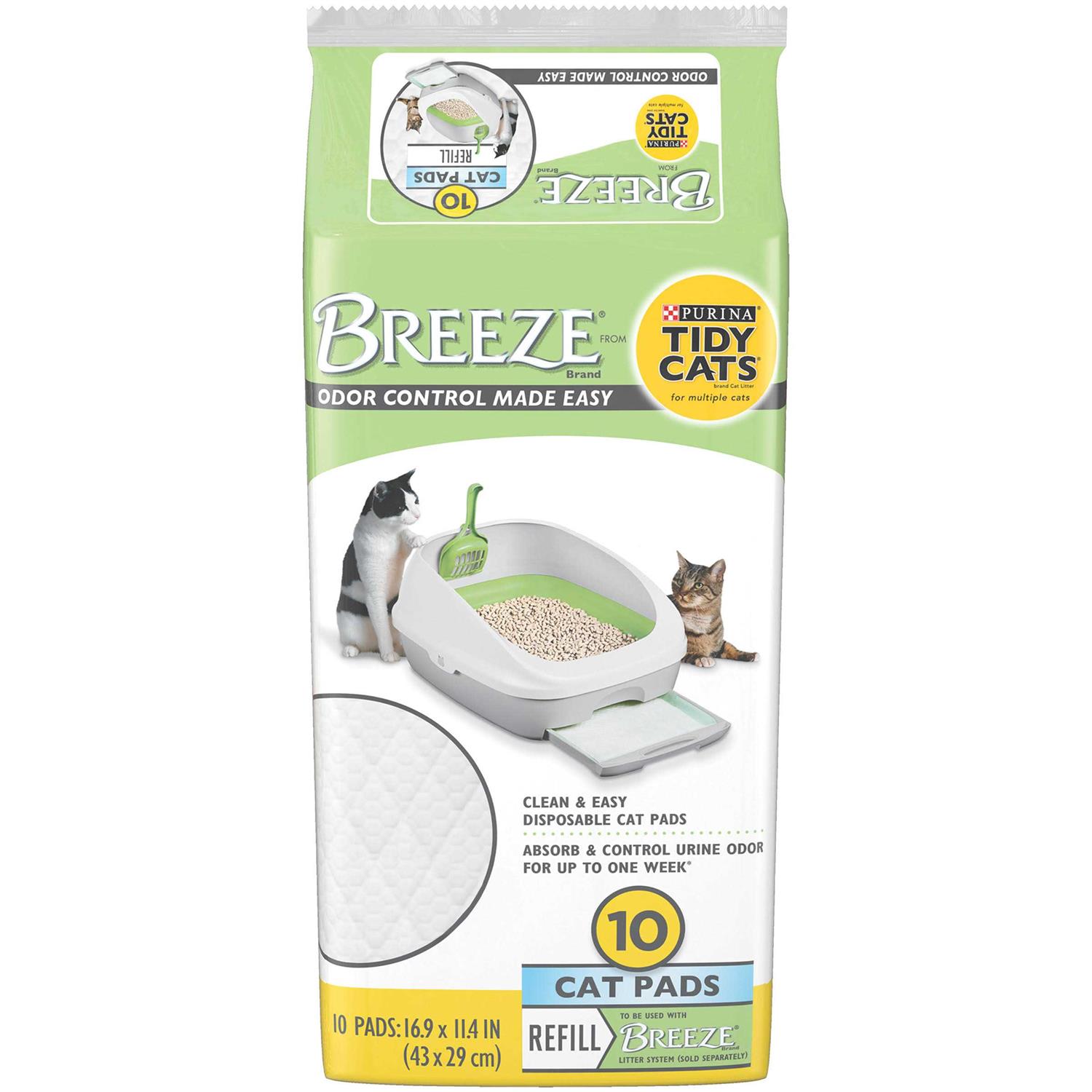 Tidy Cats Breeze Cat Pads - Healthber