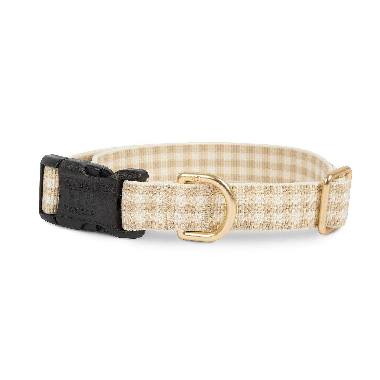 Gingham Dog Collar Harry Barker - Healthber