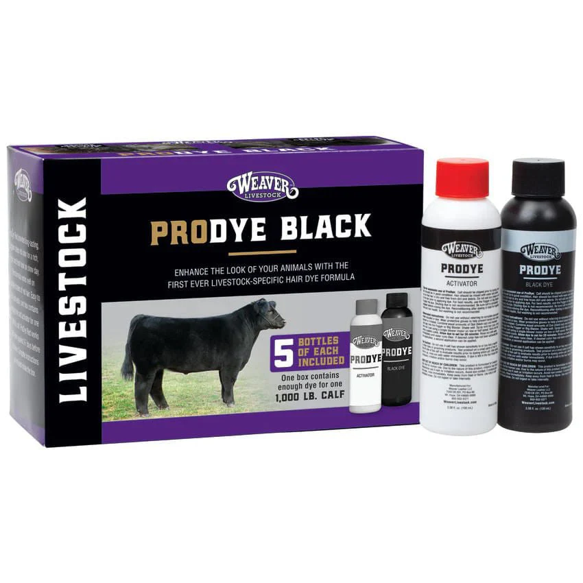 ProDye Livestock Hair Dye, Black - Healthber