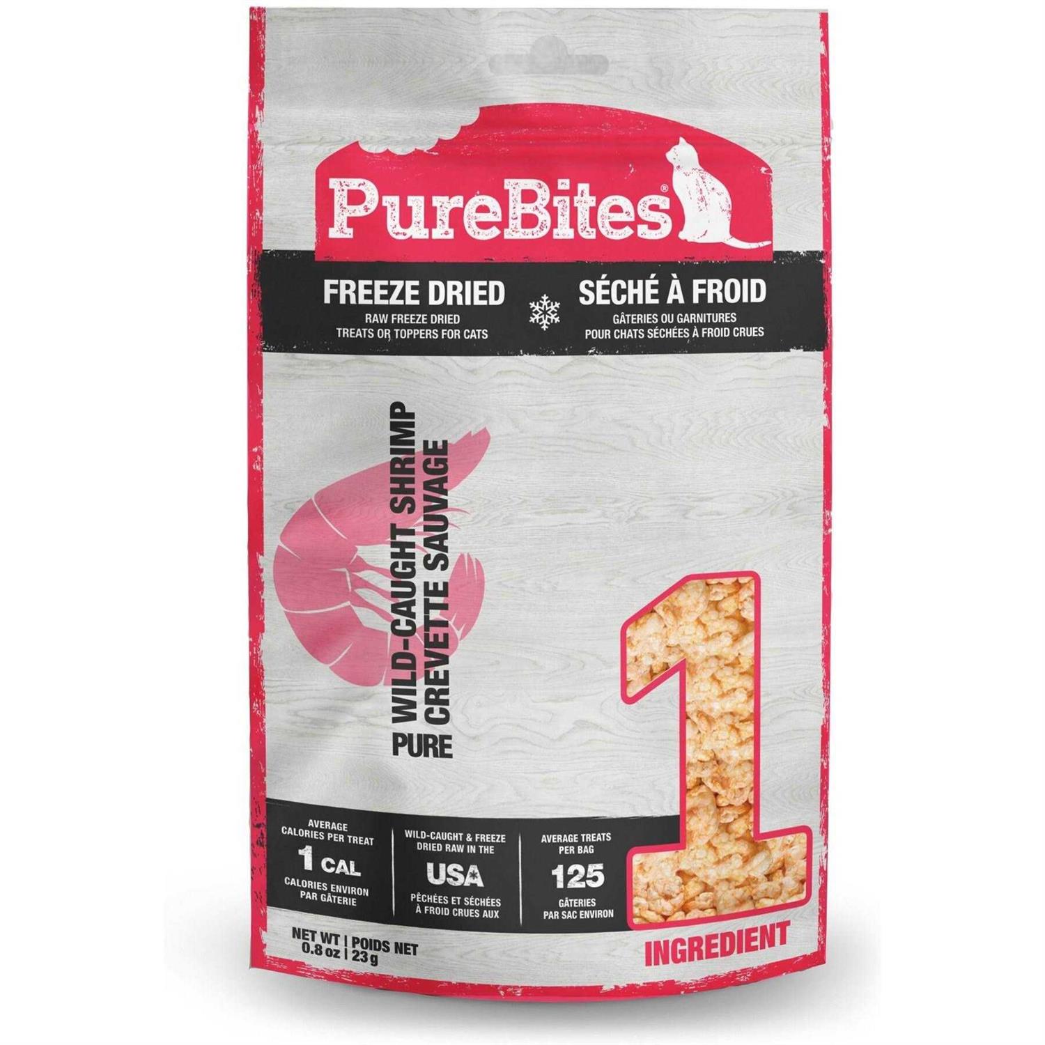 PureBites Freeze Dried Shrimp Cat Treats - Healthber