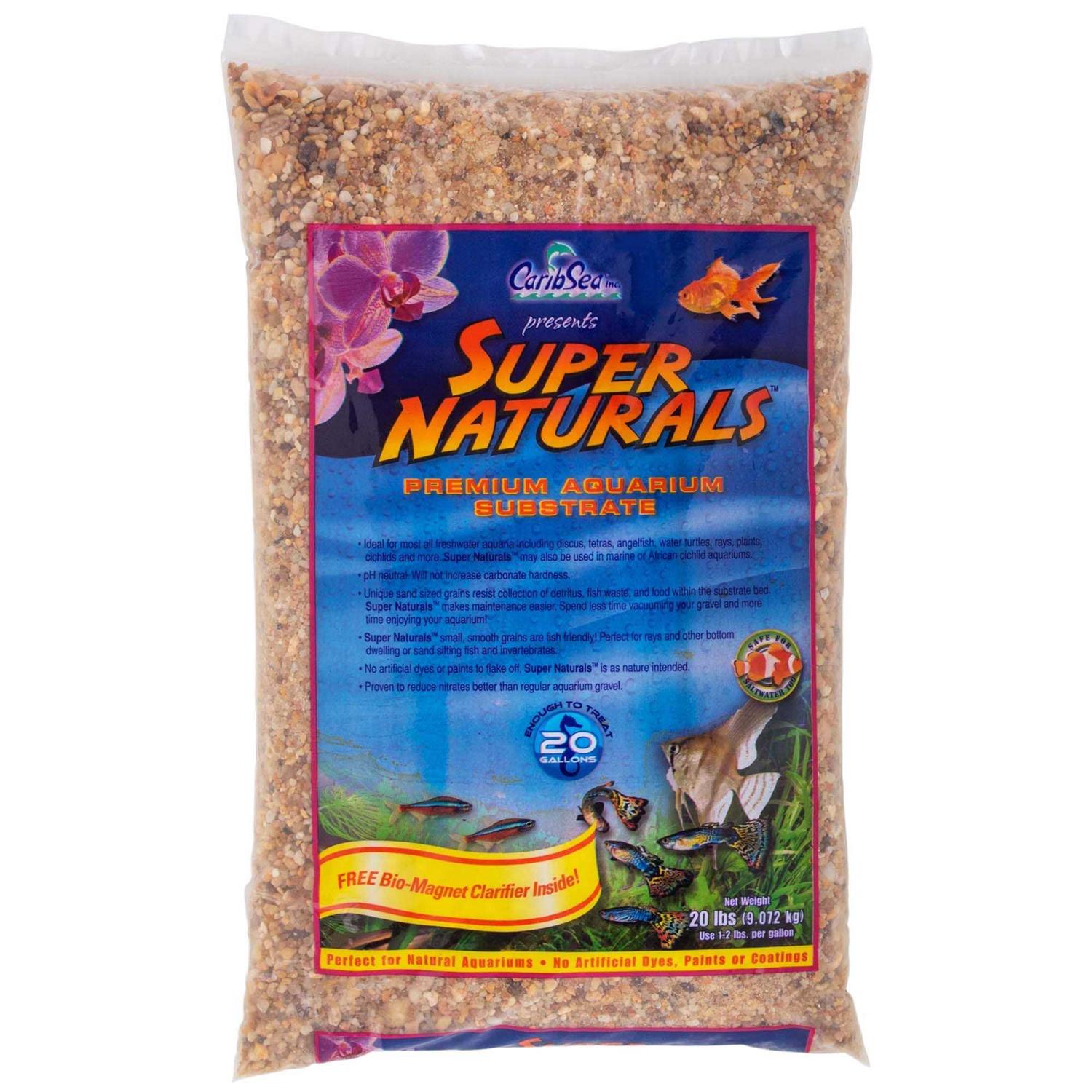 CaribSea Super Naturals Snowy River Aquarium Gravel - Healthber