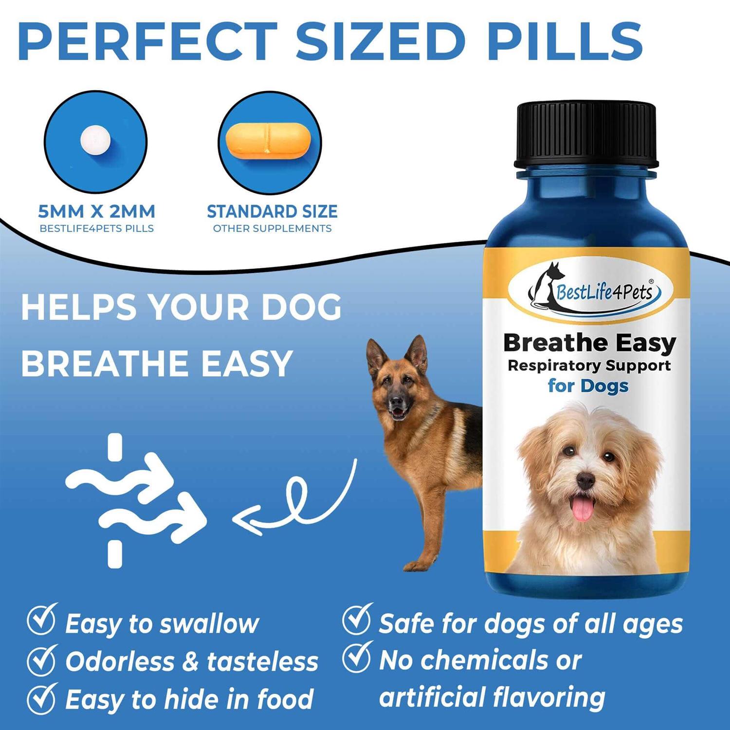 BestLife4Pets Breathe Easy for Dogs - Healthber