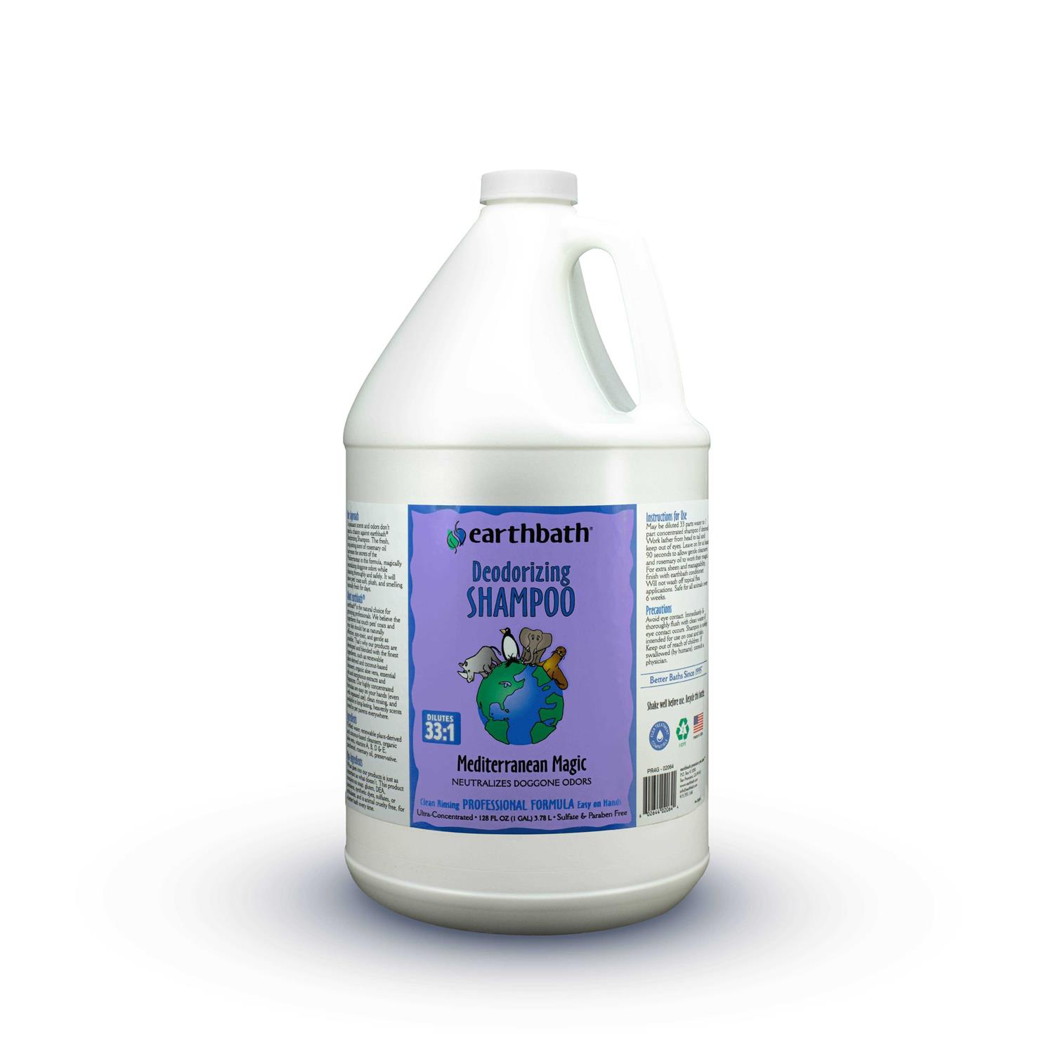 Earthbath Deodorizing Shampoo Mediterranean Magic - Healthber