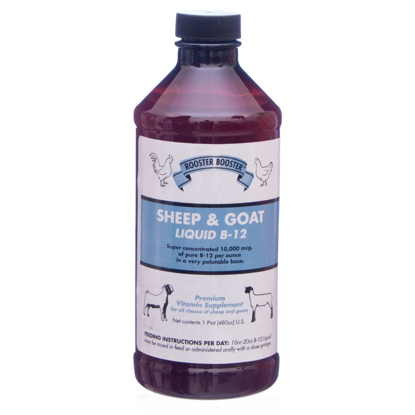 Rooster Booster? Sheep & Goat Liquid B-12 - Healthber