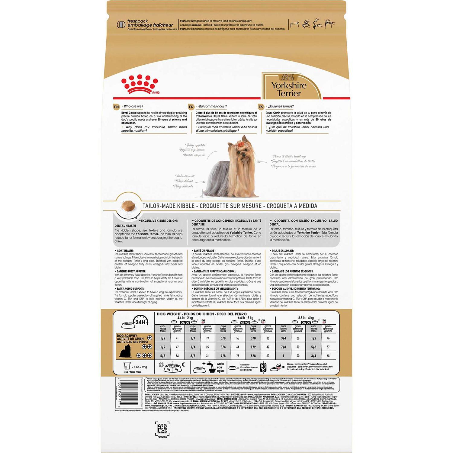 Royal Canin Adult Yorkshire Terrier Dry Dog Food - Healthber