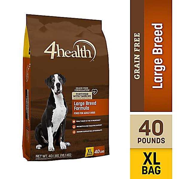 4health Grain Free Adult Dry Dog Food Large Breed SKU 1531650 - Healthber