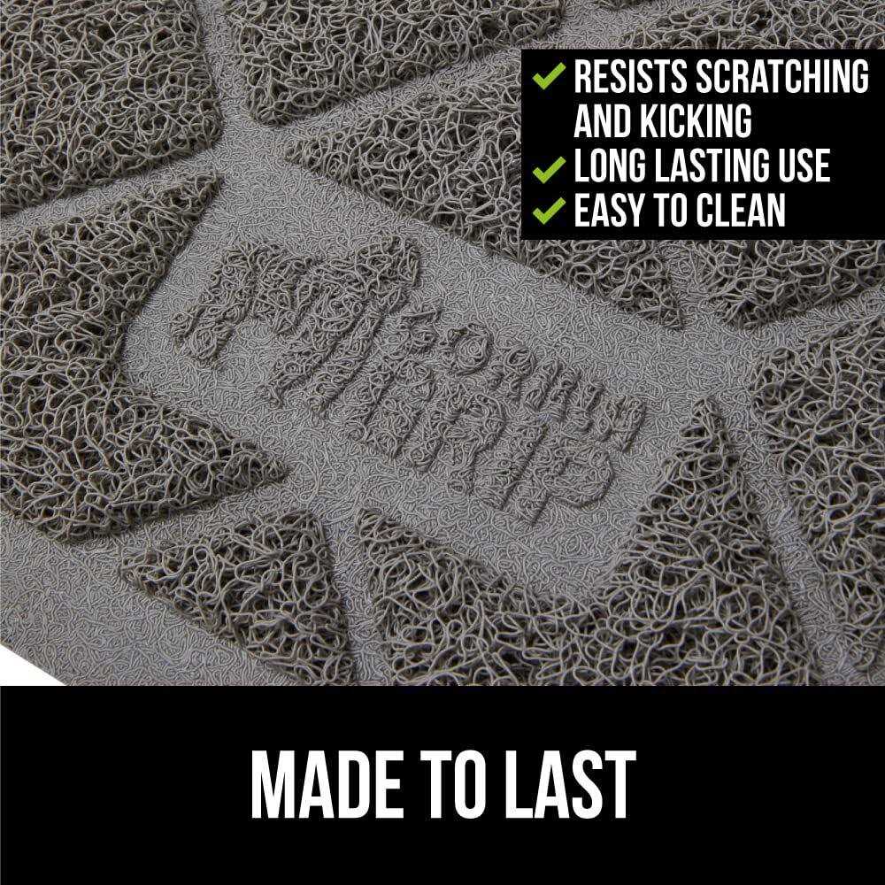 Gorilla Grip The Original 100% Waterproof Cat Litter Box Trapping Mat - Healthber