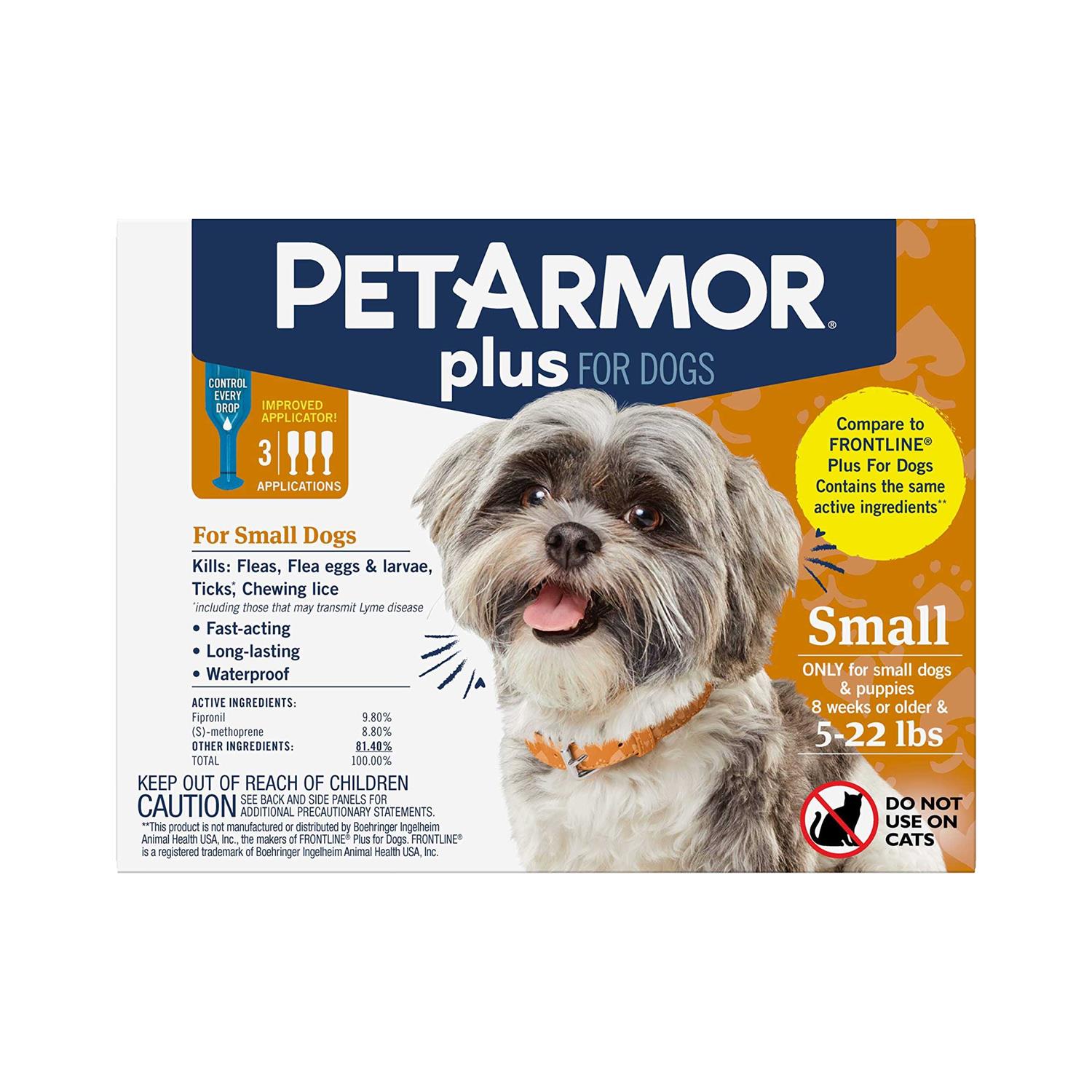 PetArmor Plus Flea & Tick for Dogs - Healthber