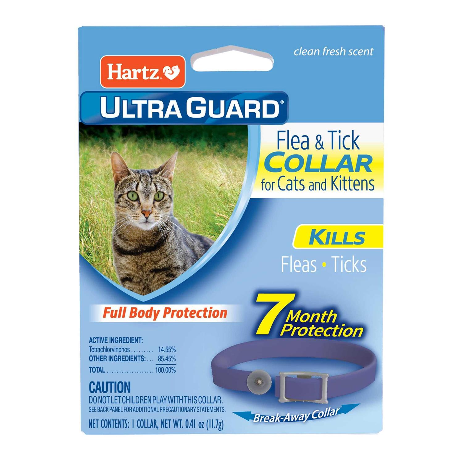Hartz UltraGuard Flea & Tick Collar for Cats & Kittens - Healthber