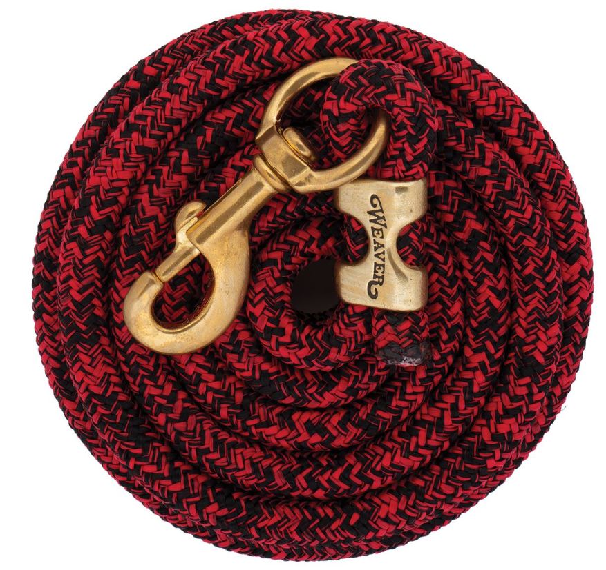 Weaver 10' Mosaic Poly Lead Rope with Bolt Snap - Healthber