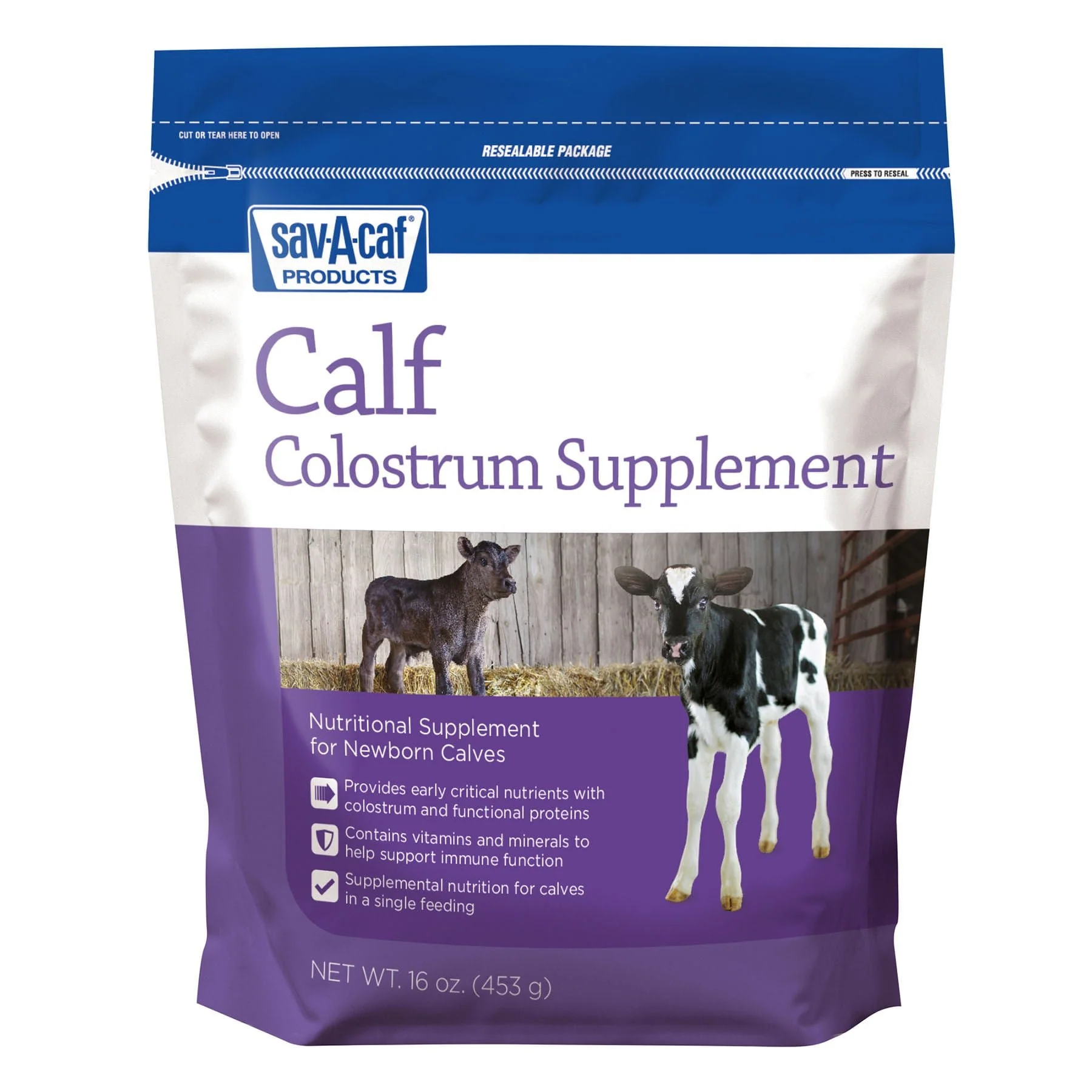 Sav-A-Caf Colostrum Supplement, 16 oz - Healthber