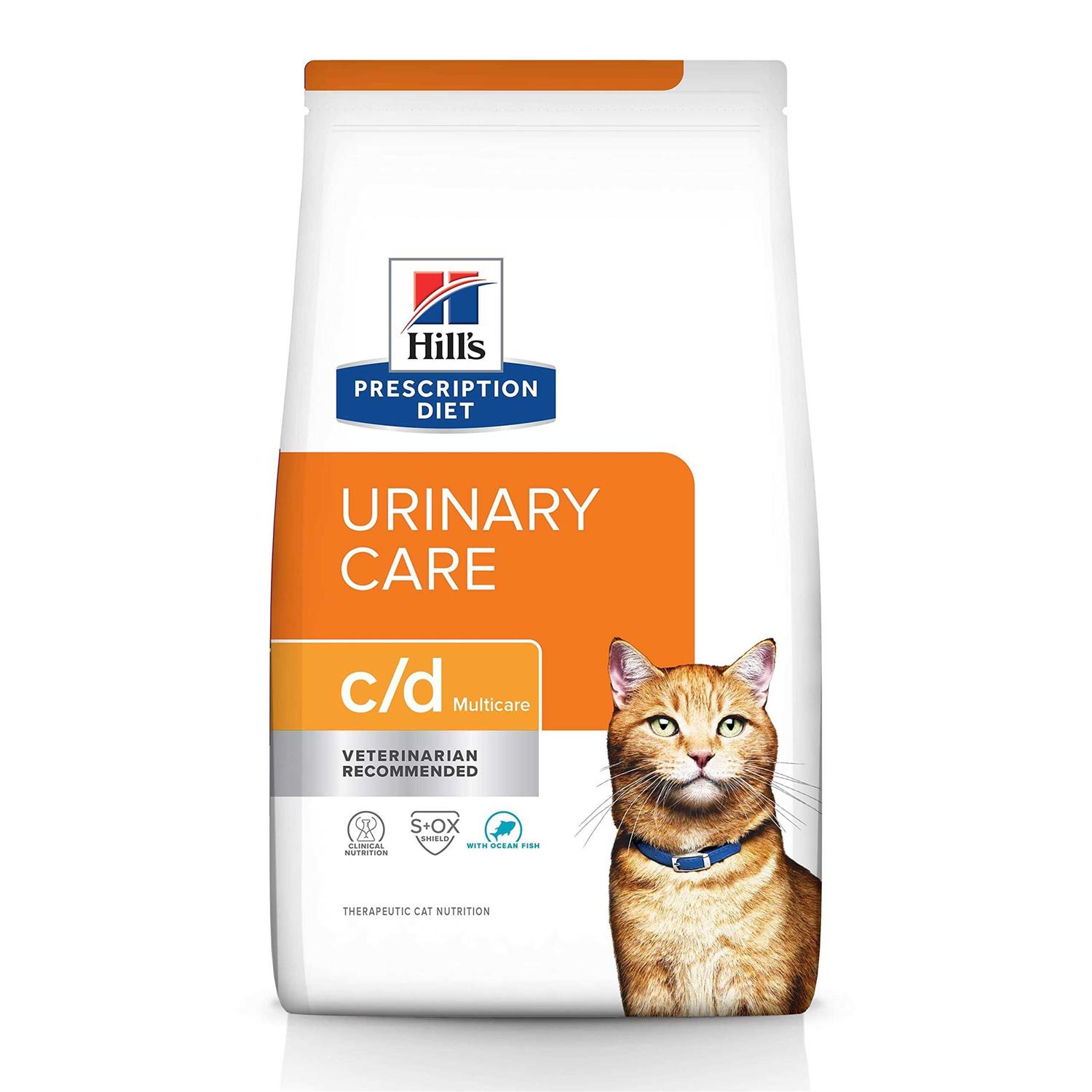 Hill&s Prescription Diet c/d Multicare Stress Urinary Care with Chicken Dry Cat Food - Healthber