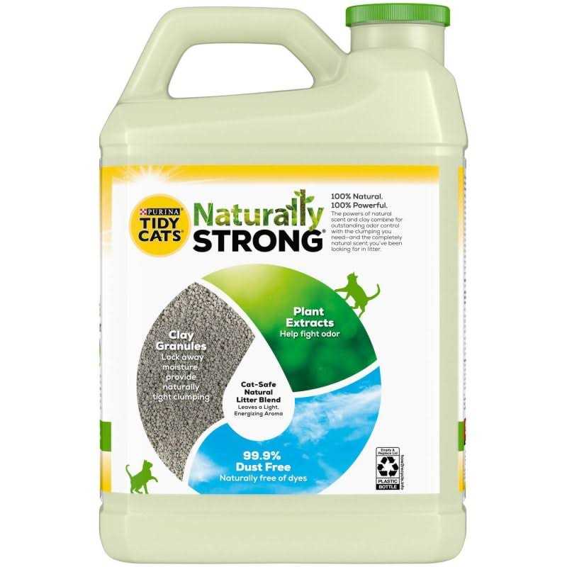 Purina Tidy Cats Naturally Strong Clumping Cat Litter - Healthber