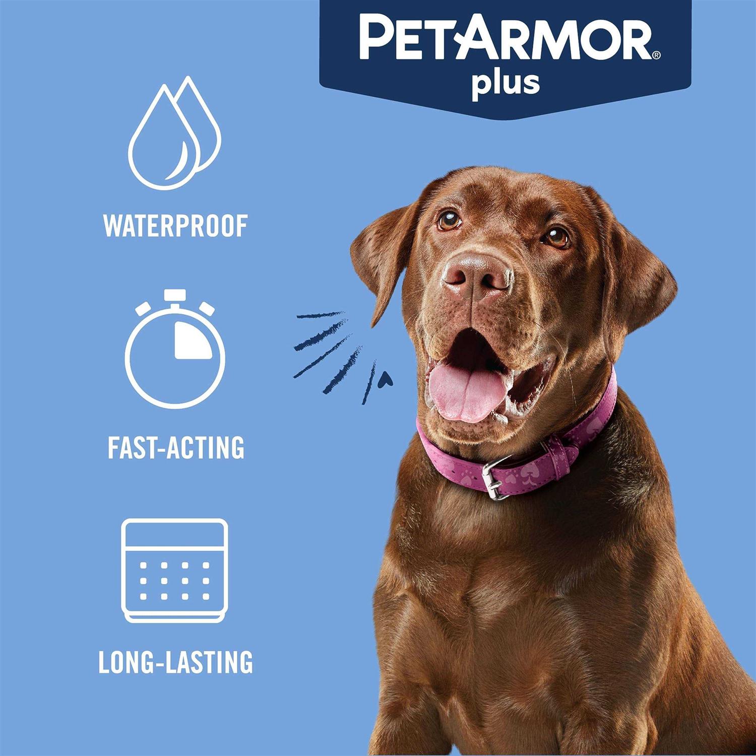 PetArmor Plus Flea and Tick Treatment for Large Dogs - Healthber