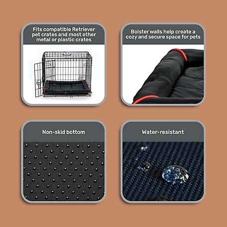 Retriever Chew Resistant Pet Crate Mat - Healthber