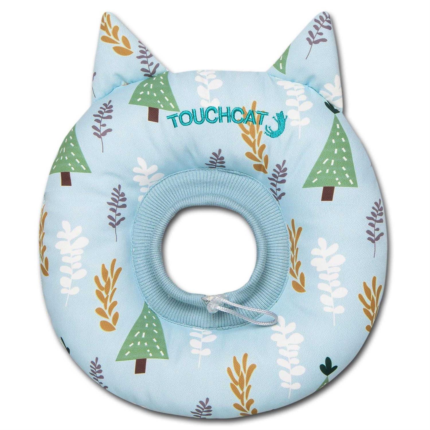 Touchcat Ringlet Licking and Scratching Adjustable Pillow Cat Neck Protector - Healthber