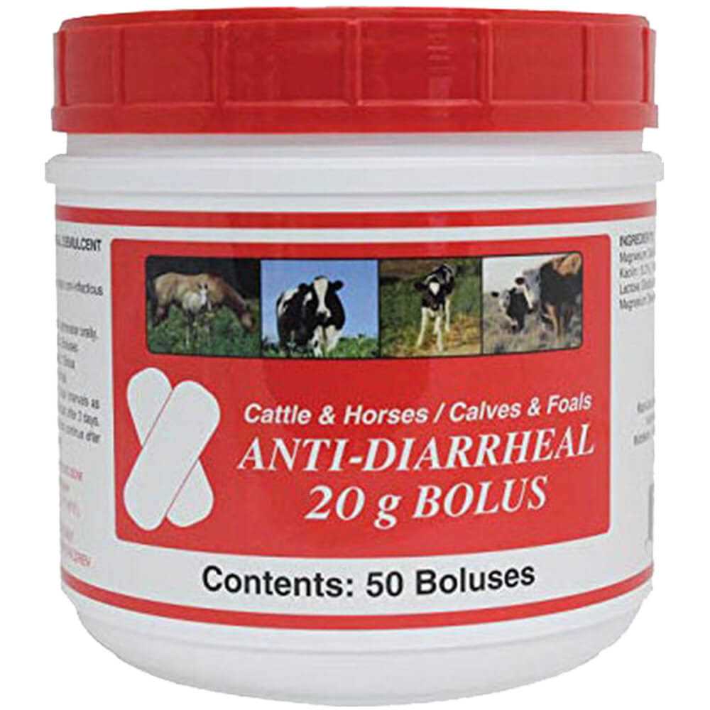 Merrick’s Anti-Diarrheal Bolus - Healthber